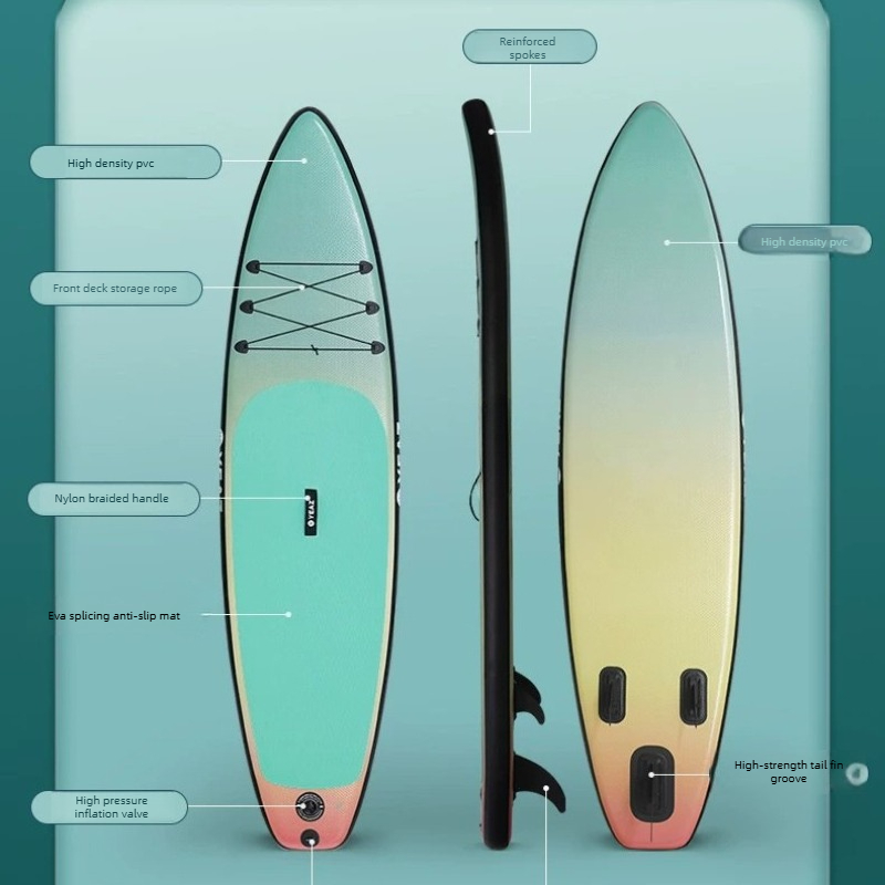 Fishing Kayak Paddle - لوح تزلج كهربائي قابل للنفخ (SUP)