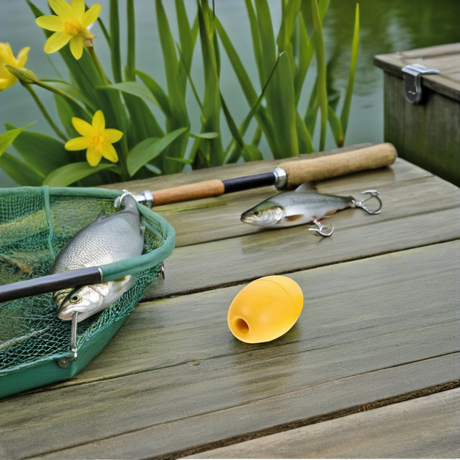Fishing Kayak Anchor - 8 قطع من عوامات الكاياك المصنوعة