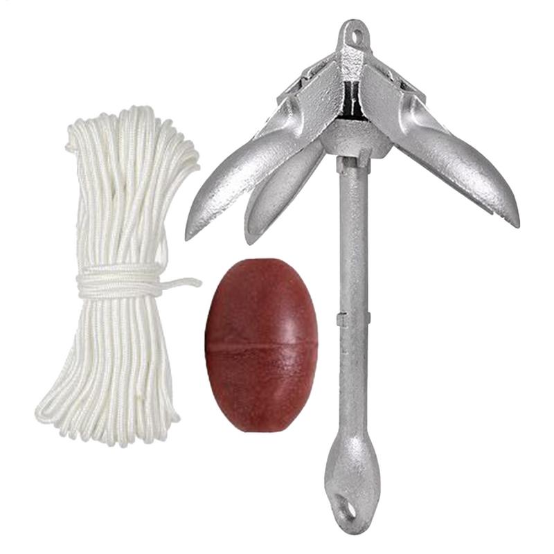 Fishing Kayak Anchor - الزورق مرساة قارب نظام ترسيق عدة