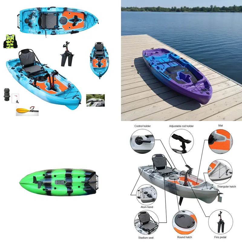 Fishing Kayak Sit In - كاياك فيكينج أوشن للشخص الواحد مصنوع