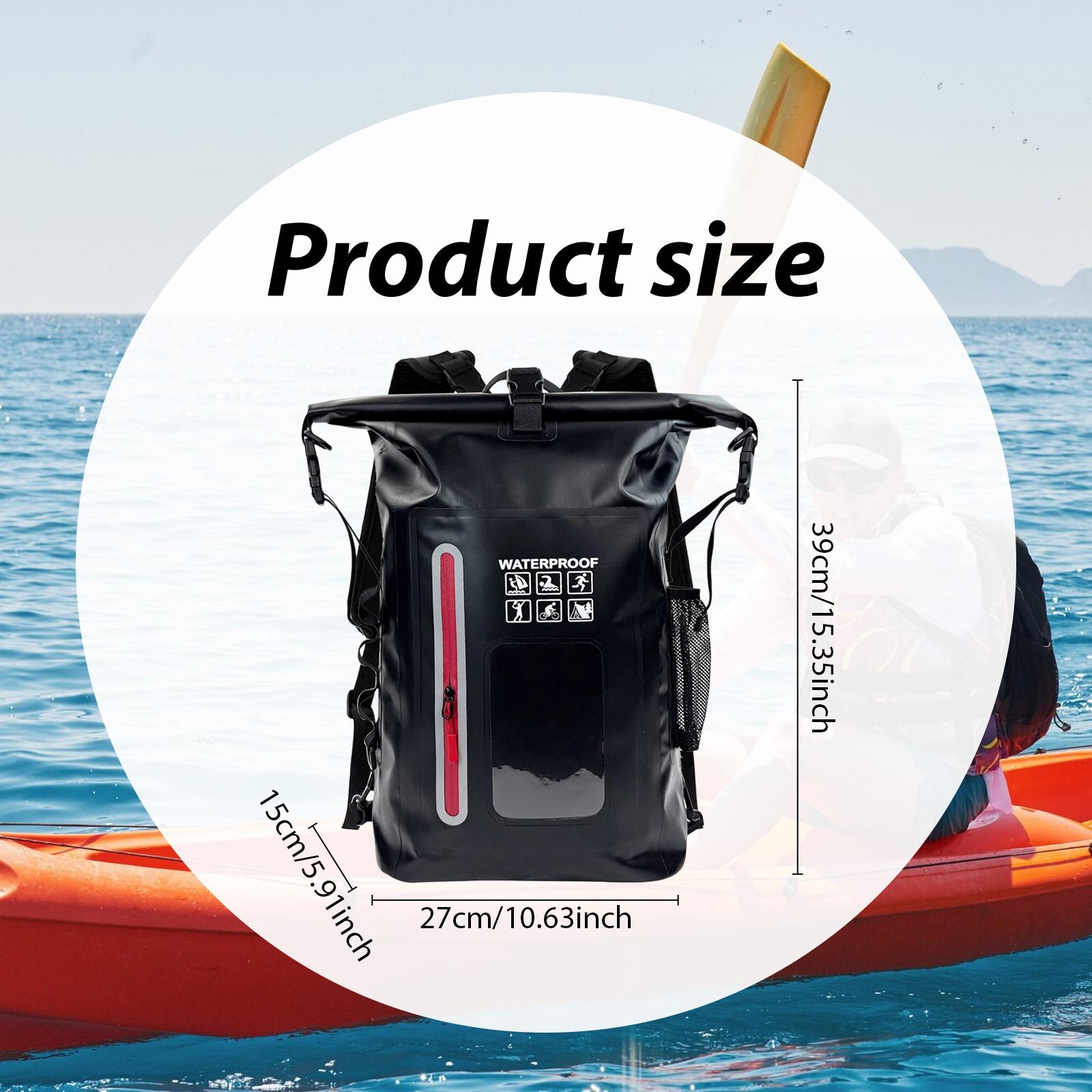 Fishing Kayak Storage Bag - حقيبة جافة مقاومة للماء، حقيبة ظهر
