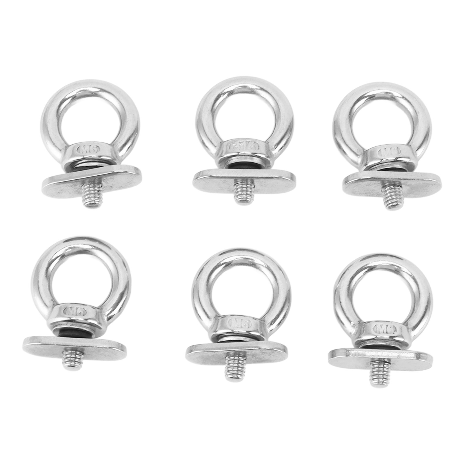 حلقات تثبيت للسكة 6 قطع من الف - مراجعة Fishing Kayak Anchor وسعره