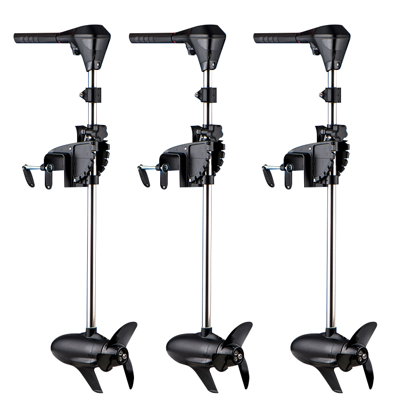 محرك صيد خارجي كهربائي بدون فر - مراجعة Fishing Kayak Trolling Motor وسعره