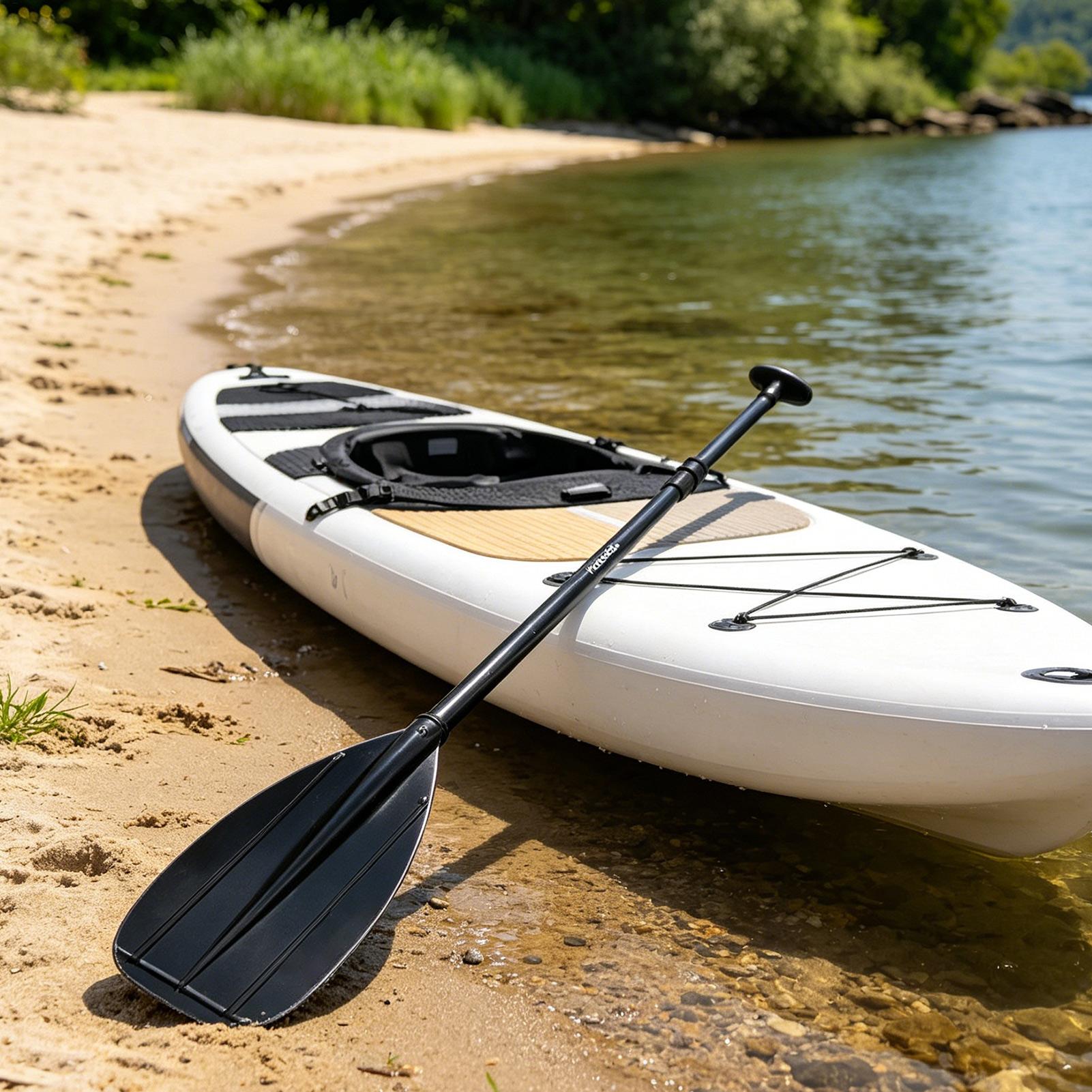 مجداف من ألياف الكربون خفيف ال - مراجعة Fishing Kayak Paddle وسعره