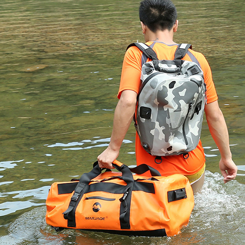 30L 60L 90L مقاوم للماء التجدي - مراجعة Fishing Kayak Storage Bag وسعره