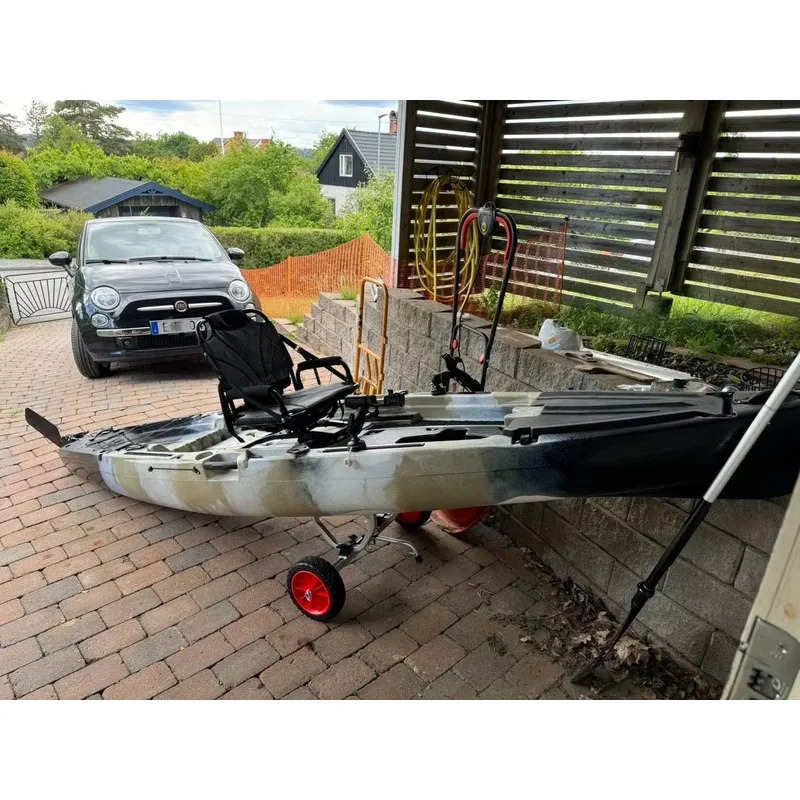 محرك صيد كهربائي بدواسة واحدة  - مراجعة Fishing Kayak Sit In وسعره