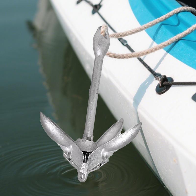الزورق مرساة قارب نظام ترسيق ع - مراجعة Fishing Kayak Anchor وسعره