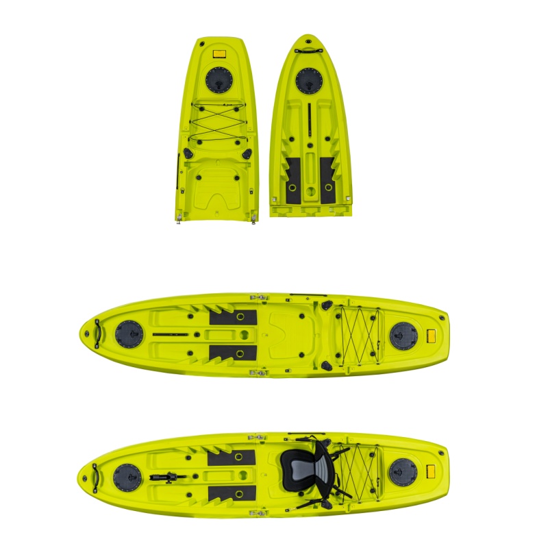 كاياك LSF Novel بطول 3.3 متر ( - مراجعة Fishing Kayak Sit In وسعره