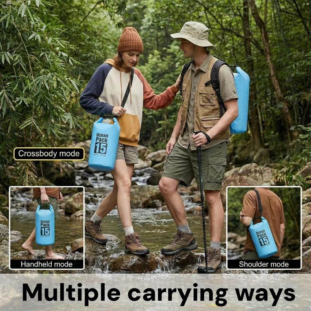 حقيبة جافة مقاومة للماء 500D،  - مراجعة Fishing Kayak Storage Bag وسعره