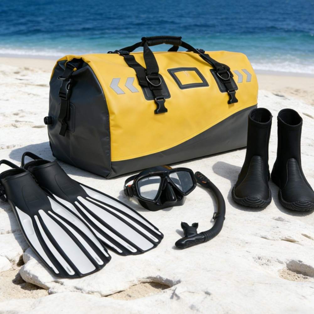 حقيبة جافة كبيرة السعة مقاومة  - مراجعة Fishing Kayak Storage Bag وسعره