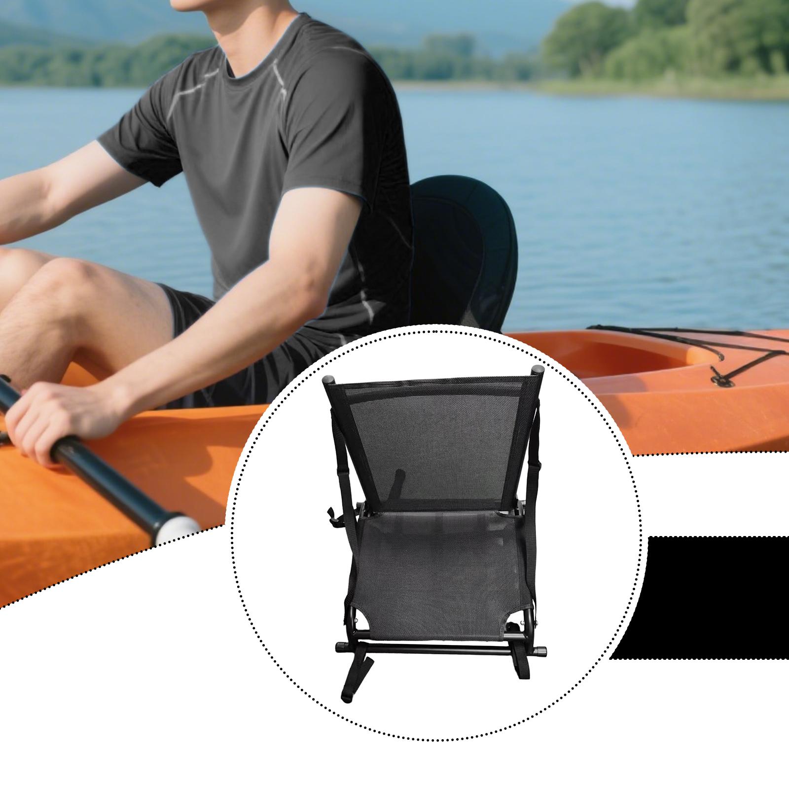 مقعد كاياك مع دعم خلفي، مطوي،  - مراجعة Fishing Kayak Sit In وسعره