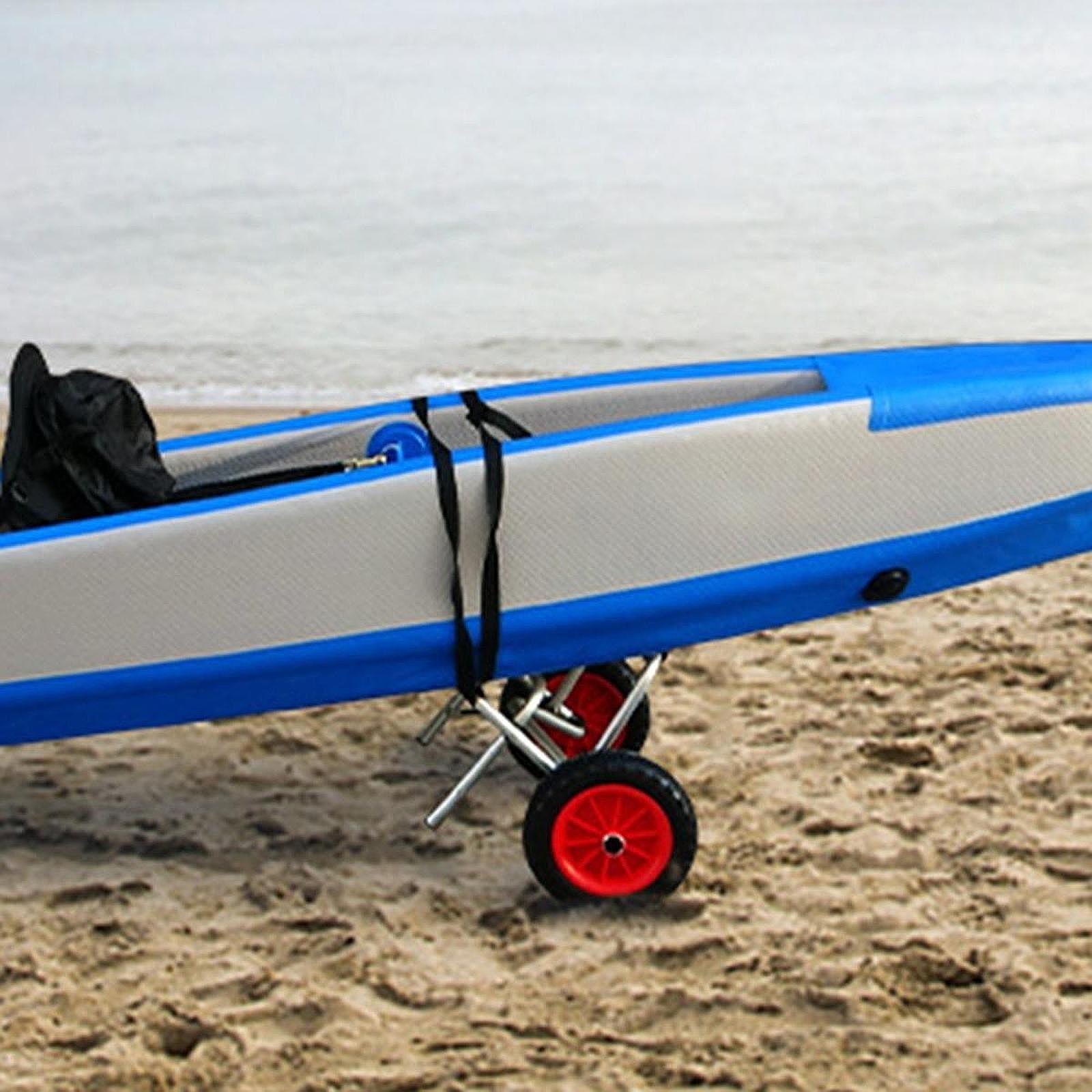 عربة كاياك عجلة صلبة قابلة للط - مراجعة Fishing Kayak Cart وسعره